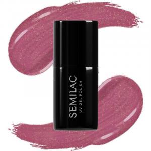 377 УФ-лак для ногтей Hybrid Semilac Shimmer Stone Ruby Semilac, 7 ml