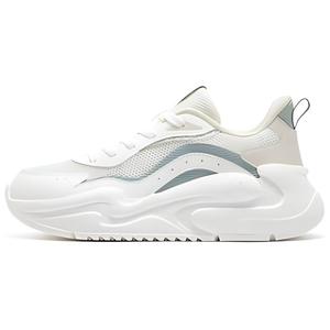 Юншу 4.0 Амортизирующие Низкие Беговые Кроссовки Женские Белые Зеленые 361°, Перьевой Белый/Светлый Дымчато-Зеленый