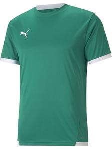 Зеленая спортивная футболка "TeamLIGA Jersey" Puma