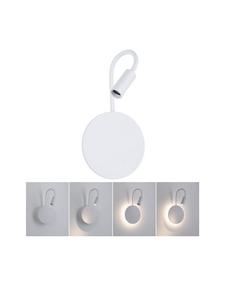 Настенный светодиодный светильник Miora на батарейках, 2700K, 78 лм / 82 лм, 3,7 В, 0,6 Вт / 0,7 Вт, диммируемый, белый