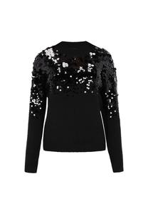 Свитер faina, черный