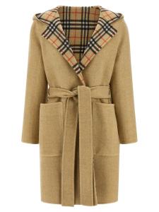 Двустороннее пальто 'Hampshire' BURBERRY, бежевый