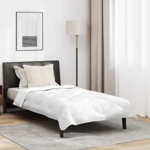 Зимний комплект постельного белья Best Furniture с подушками, 2 предмета, белый, 135 x 200 см, микрофибра, CL44967 vidaXL