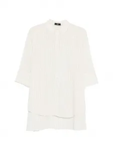 Слойчатая рубашка в полоску Eleh, бежевый