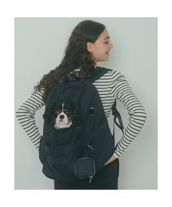 Рюкзак для животных MATIE/Pet Backpack M Режиссер: Маюко Арисуэ Lowell Things, цвет Black