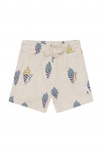 Noppies Шорты свободного кроя в цвете экрю