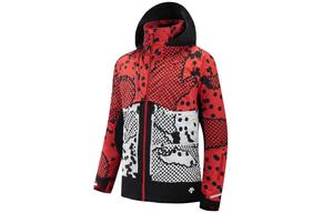 Топ для катания на лыжах Kazuki Unisex DESCENTE, красный