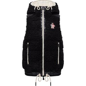 утепленная безрукавка grenoble на молнии Moncler, черный