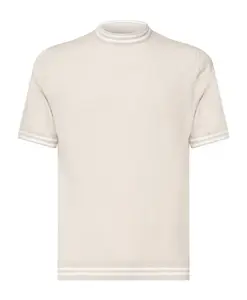 Пуловер с круглым вырезом Eleventy, бежевый