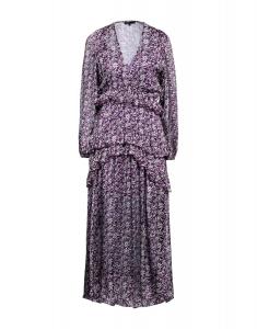 Платье Maje, темно-фиолетовый