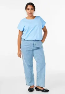 Джинсы прямого кроя Zizzi, Light Blue Stripe