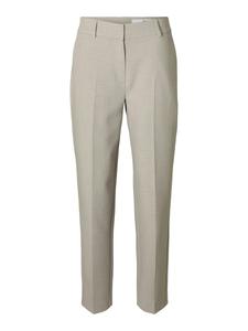 Обычные плиссированные брюки SELECTED SLFRit-Ria, Greige