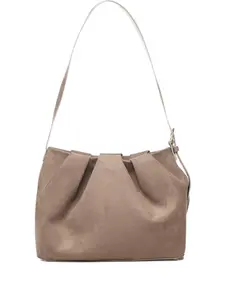 Сумка через плечо с пряжкой Themoirè, коричневый