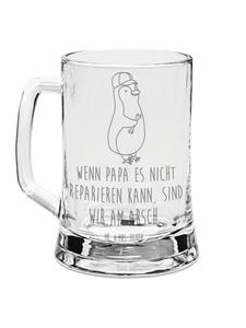 Пивная кружка. Если папа не может ее починить, то... в прозрачной. Mr. & Mrs. Panda