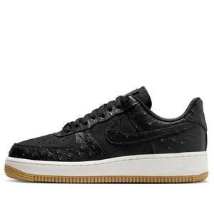 Кроссовки air force 1 '07 lx 'black ostrich' Nike, черный