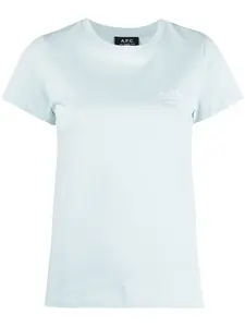 Футболка Denise с вышитым логотипом A.P.C., синий