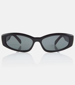 Солнцезащитные очки прямоугольной формы Celine, черный