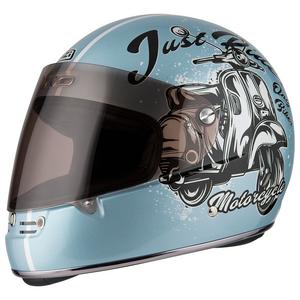 Шлем полнолицевой Nzi Street Track 4, синий