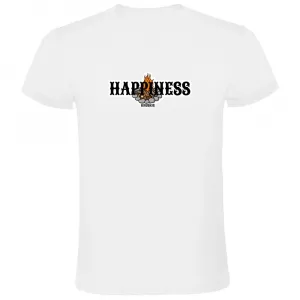 Футболка с коротким рукавом Kruskis Campfire Happiness, белый