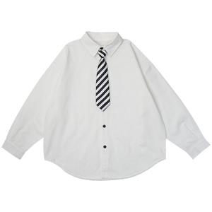 Детская повседневная рубашка с лацканом Moderate PROTECTCAMEL, белый