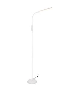 Reality Leuchten Напольная лампа TORO белого цвета