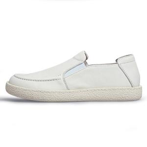 SENJIALUO Повседневные кожаные туфли мужские низкие белые