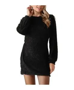 Элегантное черное мини-платье Marjo Refined Department, черный