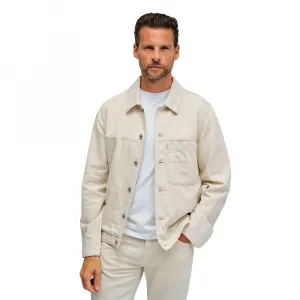 Куртка-рубашка-накидка Salsa Jeans 21010824 из льна, бежевый