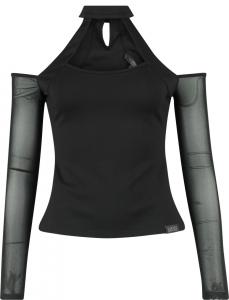 Рубашка с длинными рукавами KIHILIST by KILLSTAR Only Consolation Long Sleeve Top, черный