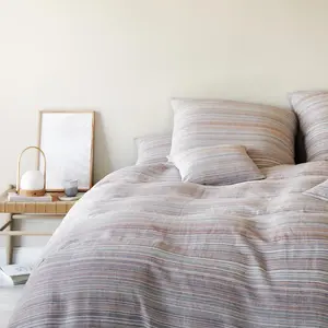 Элегантный полульняной комплект постельного белья Flair, разноцветный, размер 155х200+40х80 Elegante