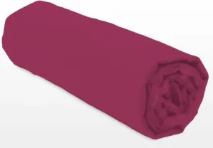 Простыня на резинке 140 x 190 + 30 см - Фуксия LOVELY HOME