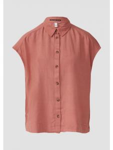 Блузка в цвете 2080_папайя QS