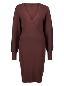 Вязаное платье zero, коричневый
