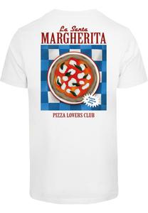 Футболка с принтом PIZZA LOVERS CLUB TEE Mister Tee, белый