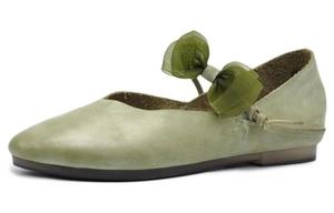 Туфли женские повседневные Women's Casual Shoes Women's Low-Top Artmu, зеленый