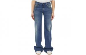 Джинсы женские Saint Laurent High Waist Flared, синий