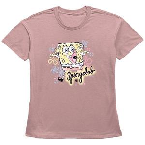 Женская футболка с принтом Spongebob Squarepants Nickelodeon