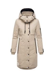 Зимнее пальто Marikoo, серо-коричневый