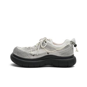 MASOOMAKE Женские легкие повседневные туфли для увеличения роста Polar White, цвет Polar White