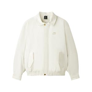 Skechers Куртка спортивная повседневная унисекс чисто белая, Pure White/01SV