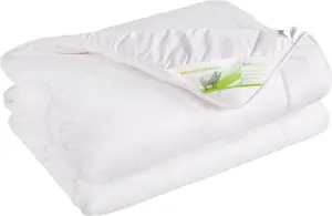 Одеяло 155x200 Всесезонное одеяло из натуральной шерсти и хлопка, дуэт, всесезонное одеяло Мелина franknatur