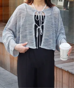 Tiptop/MIX Двусторонний кардиган с лентой