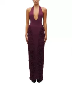 Скульптурное платье Heiress Beverly Hills, красный