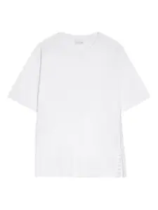 Футболка с декоративными пуговицами Dries Van Noten, белый