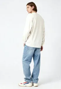 Простая плотная футболка, размер 26, с длинным рукавом. Mira Paris, Off-White