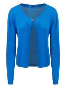 Influencer Кардиган из трикотажа в цвете лазурный