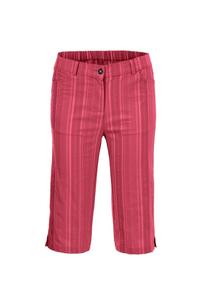 Короткий размер: шорты-бермуды из структурированной эластичной ткани. Goldner, красный