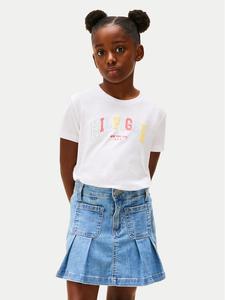 Футболка обычного кроя Varsity KG0KG08526 D Tommy Hilfiger, белый