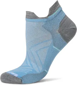 Носки Smartwool Run Zero Cushion Low Ankle, цвет Serene Blue