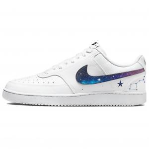 Court Vision 1 Starry Sky Looking Up Abrasion Resistant Low top Skateboard Shoes мужские белый Nike, синий белый